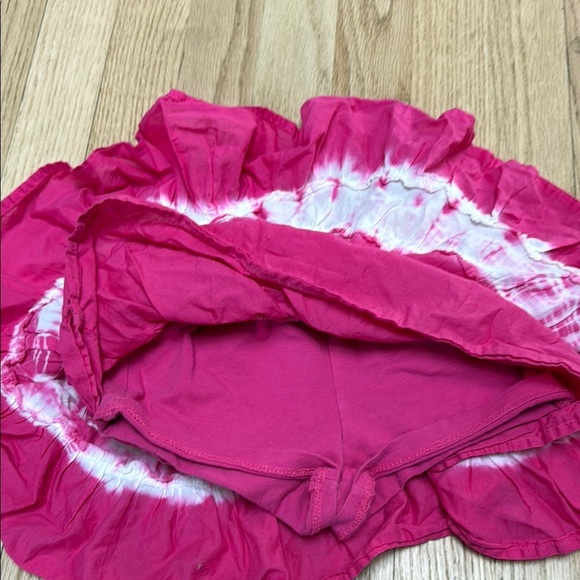 Girls Tie-Dye Ruffle Skort - Picture 3 of 3